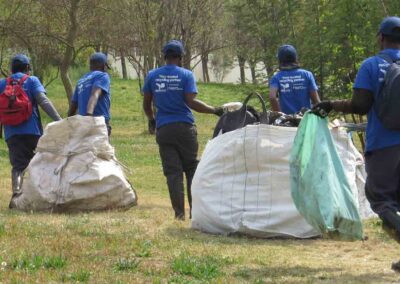 River clean-up removal