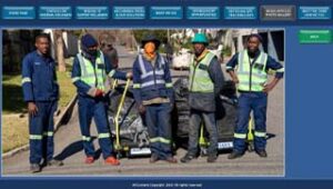 Project reporting application