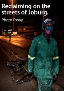 reclaiming on the streets of Johannesburg