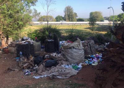 informal reclaimer camp