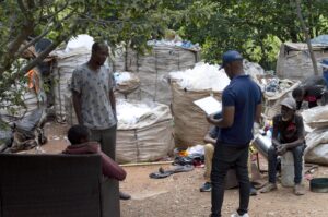 reclaimer baling camp